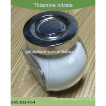 Nitrate de thiamine de haute qualité (mononitrate de thiamine), mononitrate de thiamine vitamine B1